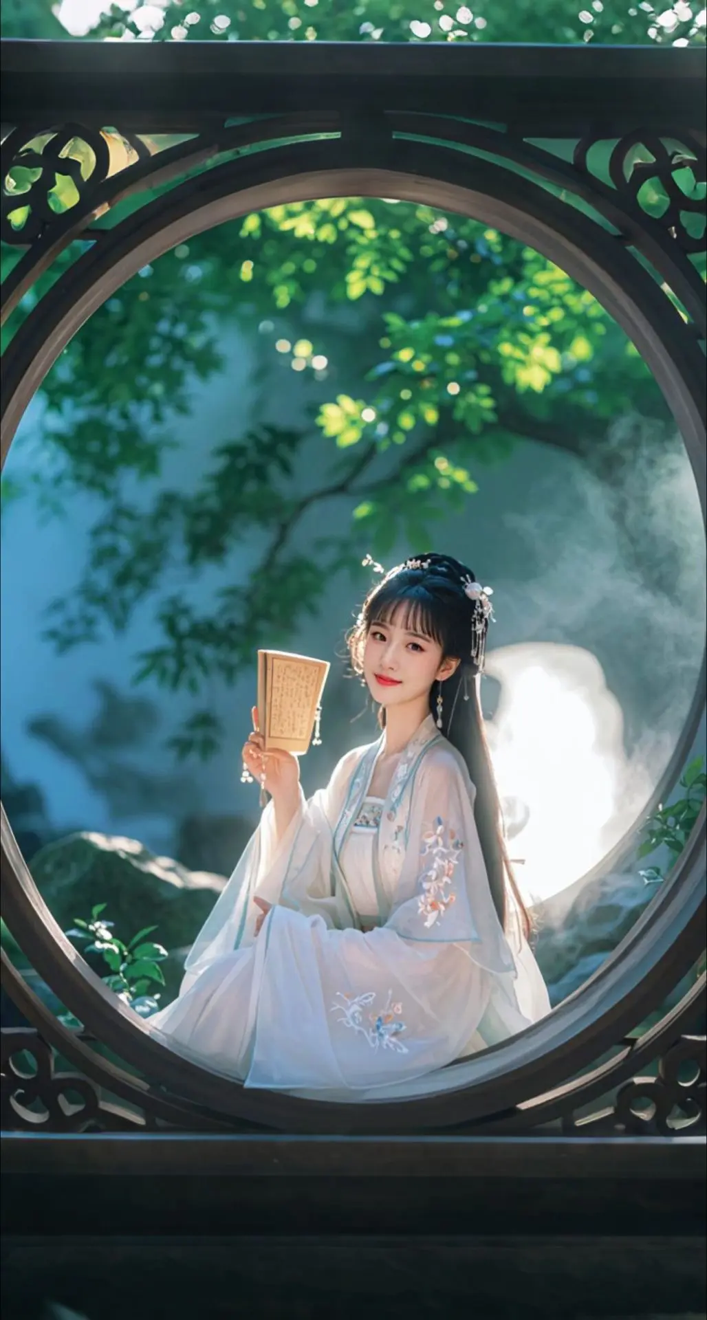 AI扩图 AI诗意胶片仙子