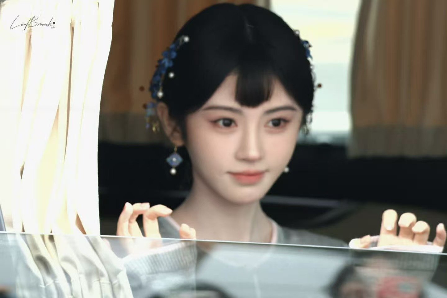 鞠婧祎万花世界苏绿夏路透鞠婧祎新剧妆造路透完全小猫啊啊啊啊啊啊啊 