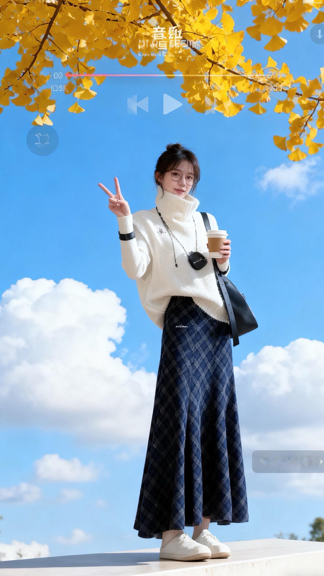 纪录美好生活 出游穿搭  冬季穿搭  随意拍 文艺穿搭