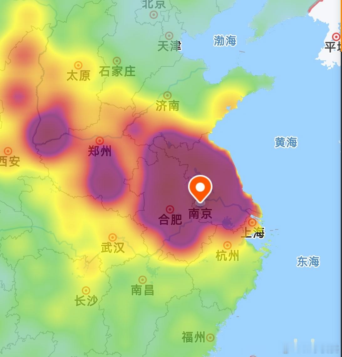 图里深色区域的朋友们今天出门记得戴口罩