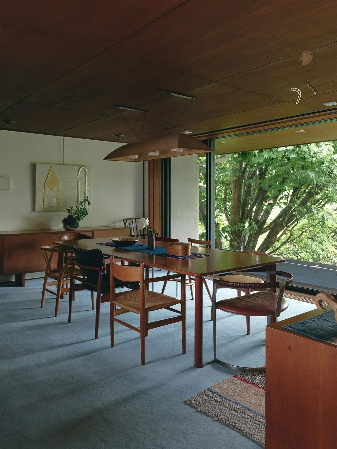 分享一个蓝色的家，让人想到安静的午后