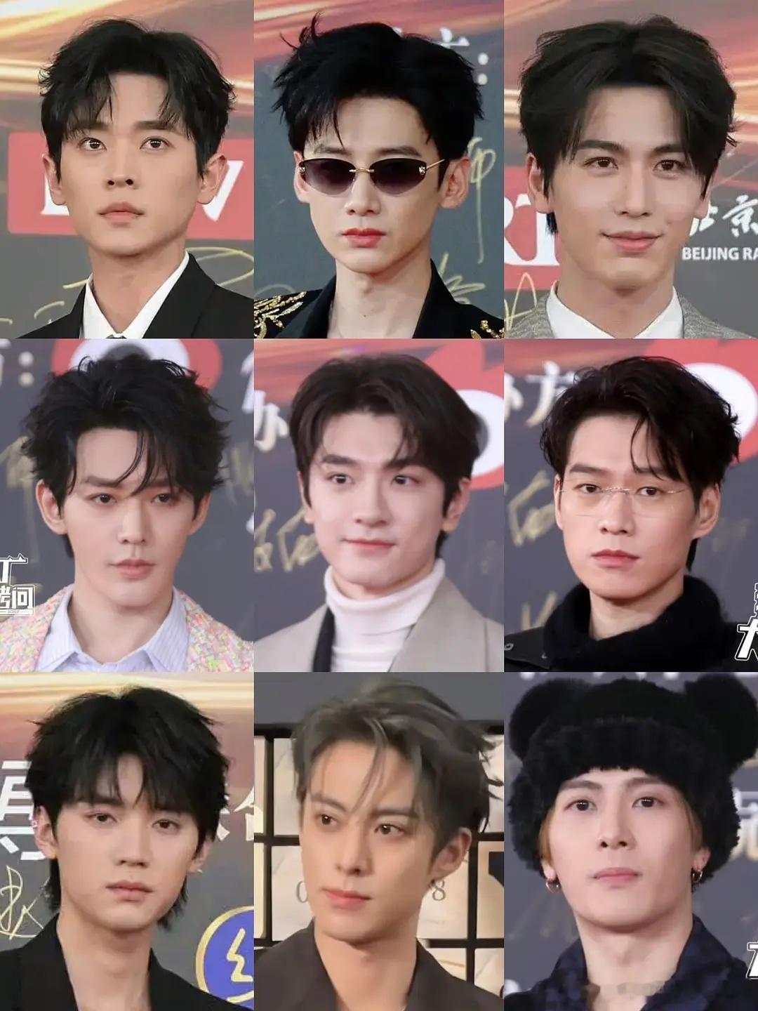 男明星大头照，大声说谁赢了！！！ ​​​