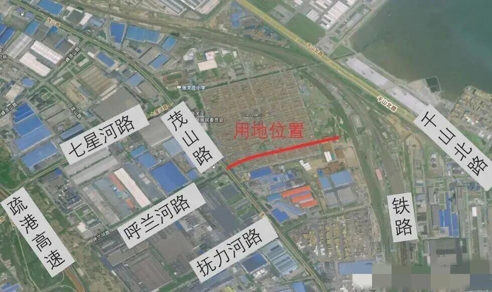 近日，青岛市西海岸新区张戈庄社区富源十号线(茂山路-规划富源十五号线)以及富源十