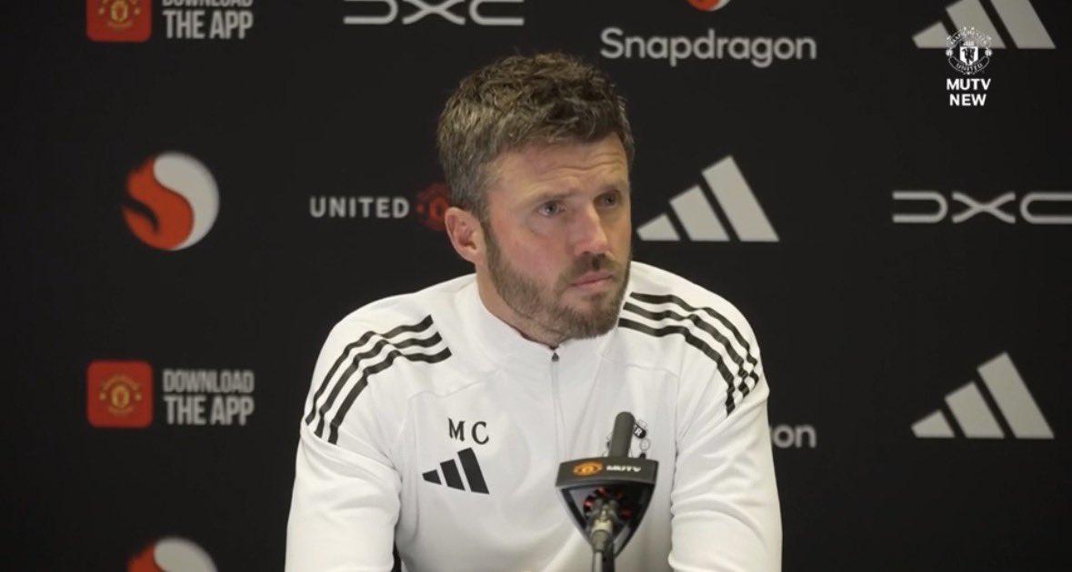 卡里克谈是否会对球员发火：“当然会。我总不能坐在这里，现在就冲你发火吧（笑），如