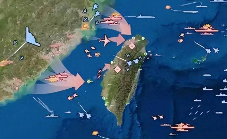 目前中美搏杀已经进入深水区，如果接下来美国敢挑起台湾宣布独立建国，想把我们拖入战