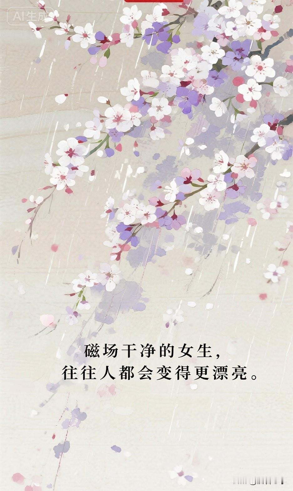 磁场干净的女生，往往人都会变得更漂亮。

你有没有发现，有些女生，五官不算惊艳，