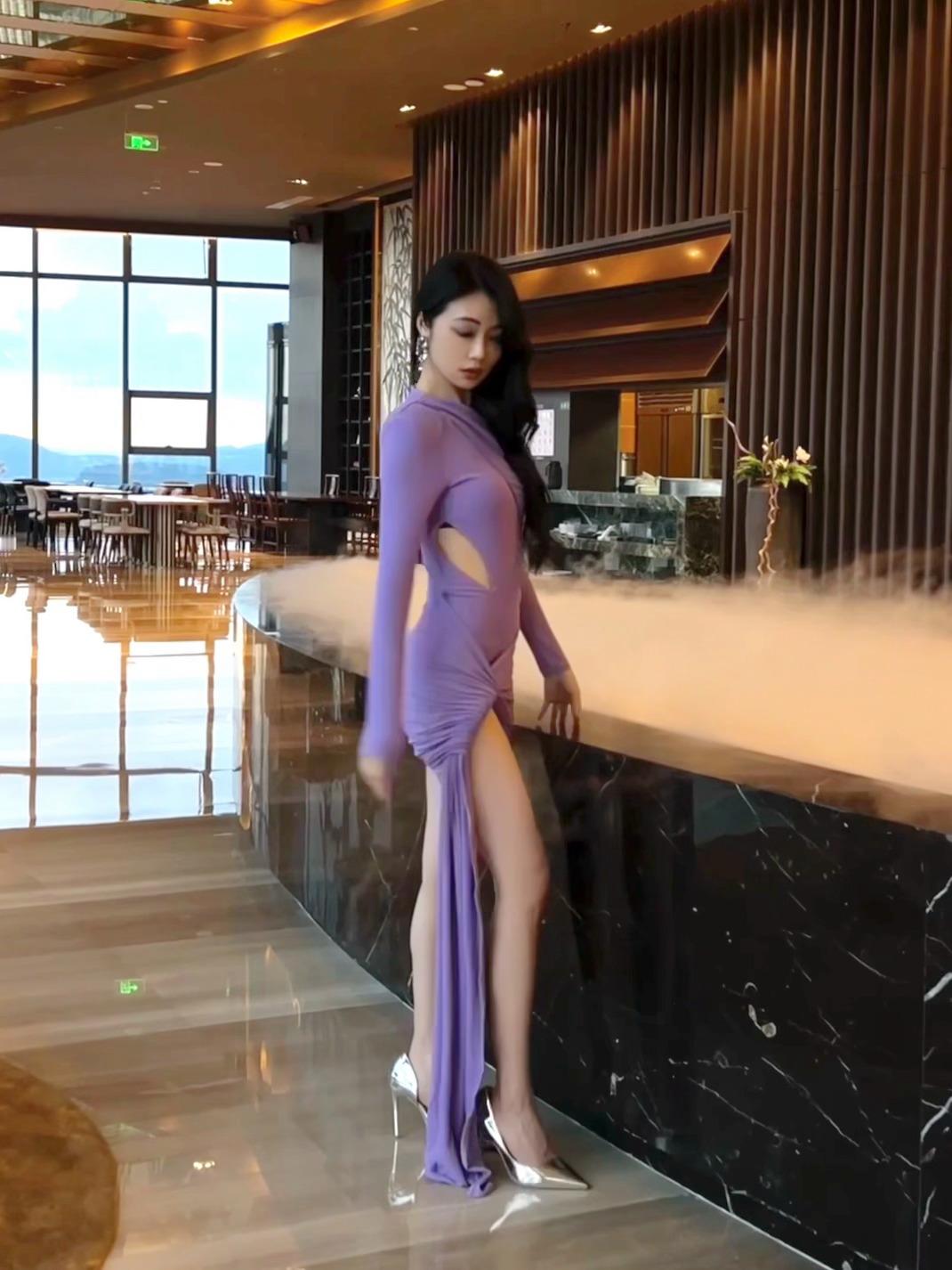 💜爱穿紫色的女人 天生带着神秘与浪漫御姐高级感 ​​​