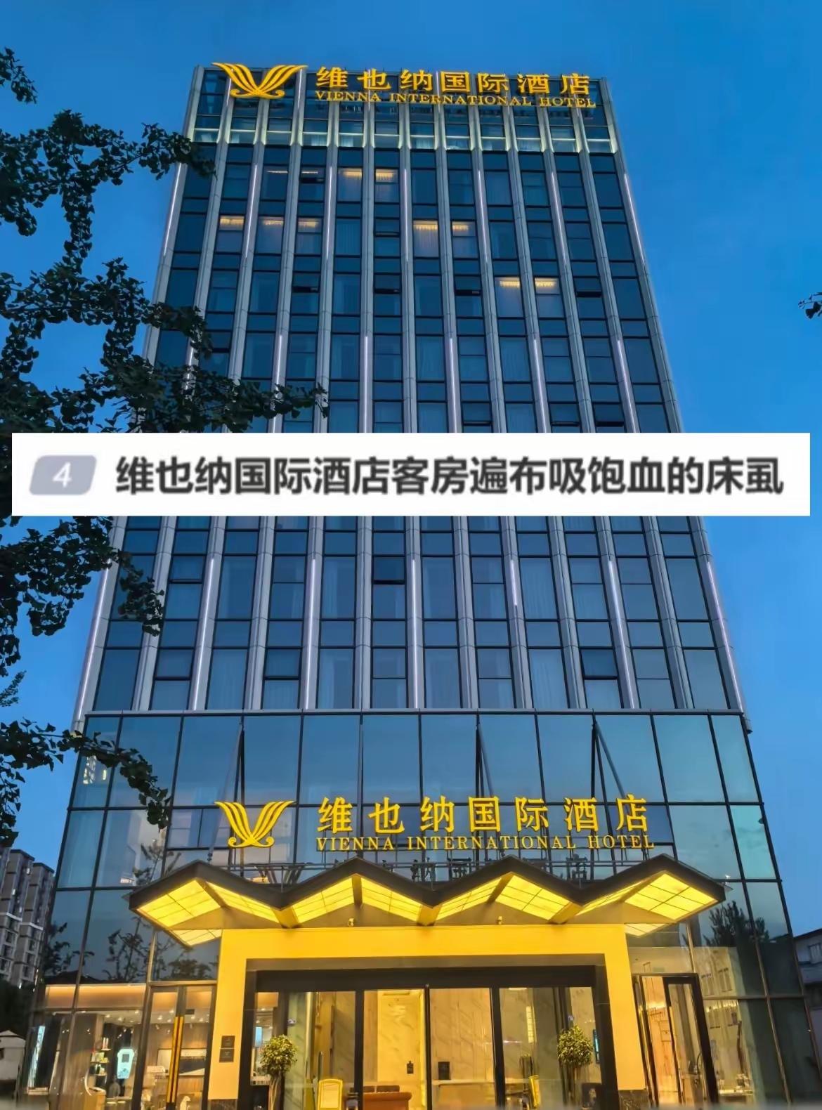 维也纳酒店这下出名了，只会有这2个结果。
​1.客人不敢住。原本订了这家酒店的客