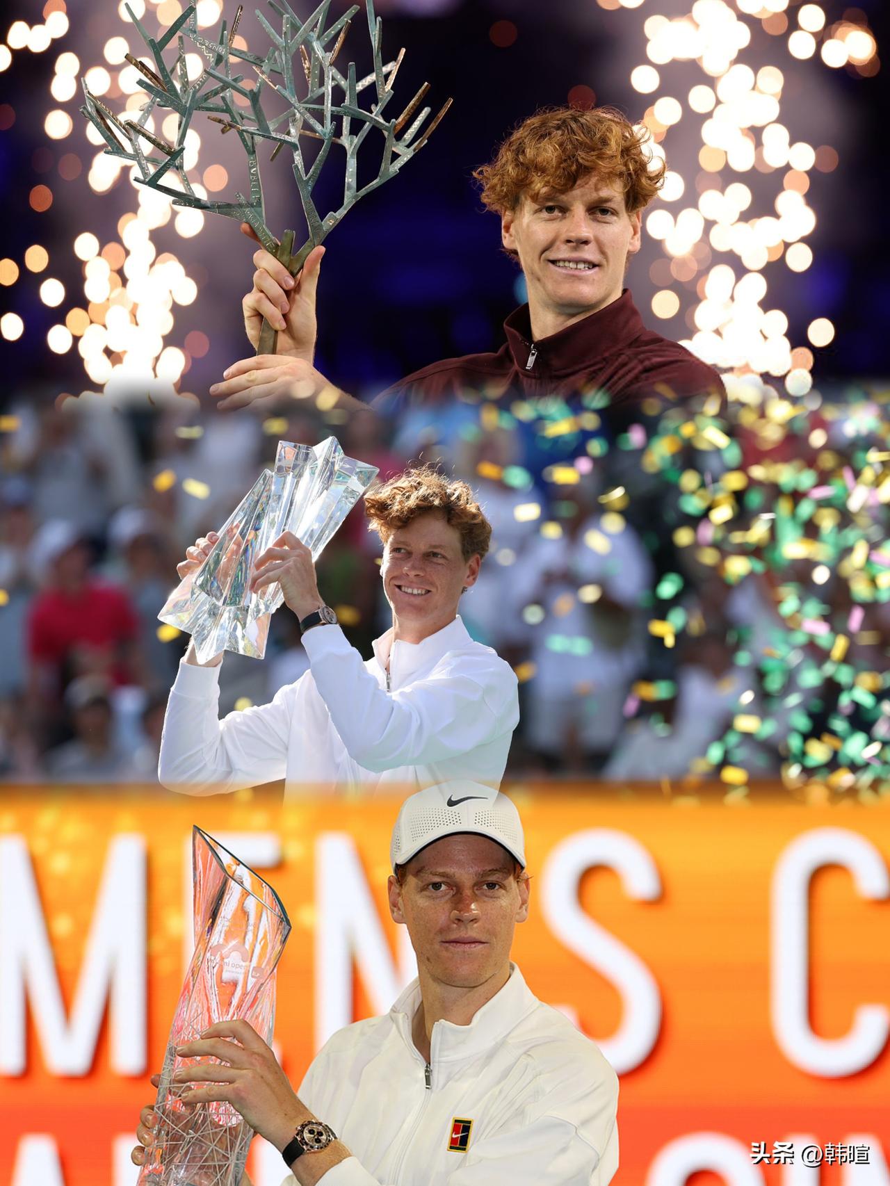 “复习”一下辛纳从去年巴黎大师赛至今在大师赛连夺3冠、17连胜、连赢34盘的炸裂