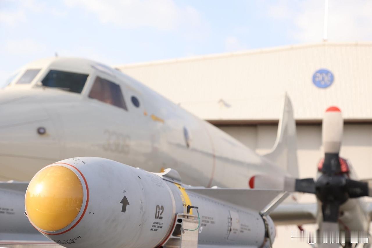 1月30日伪台空军“春节加强战备”武力展示期间，伪台空军第六混合联队的E-2T预