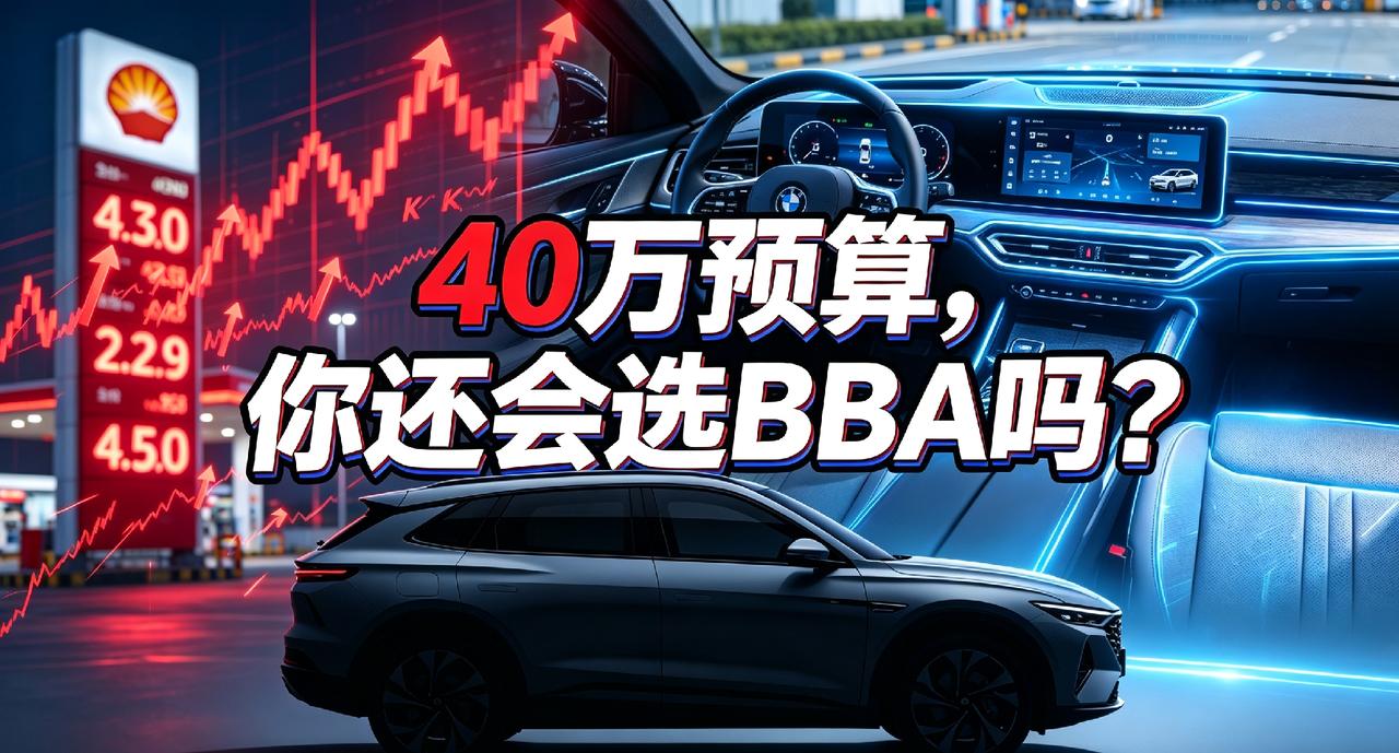 【40万预算，你还会选BBA吗？】
 
以前手握四五十万买车，很多人毫不犹豫，直