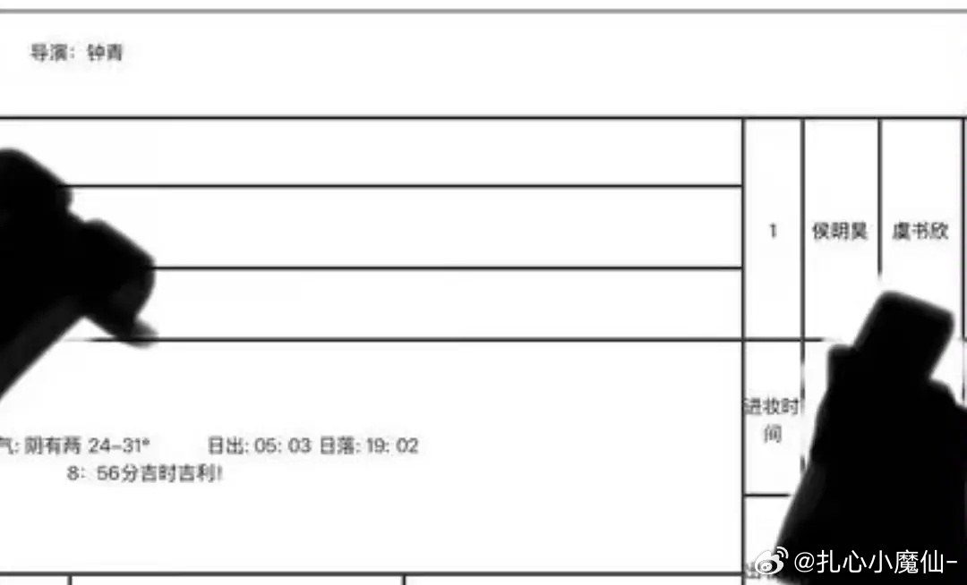 念相思（神仙肉） 通告单来了 侯明昊在前，虞书欣在后 