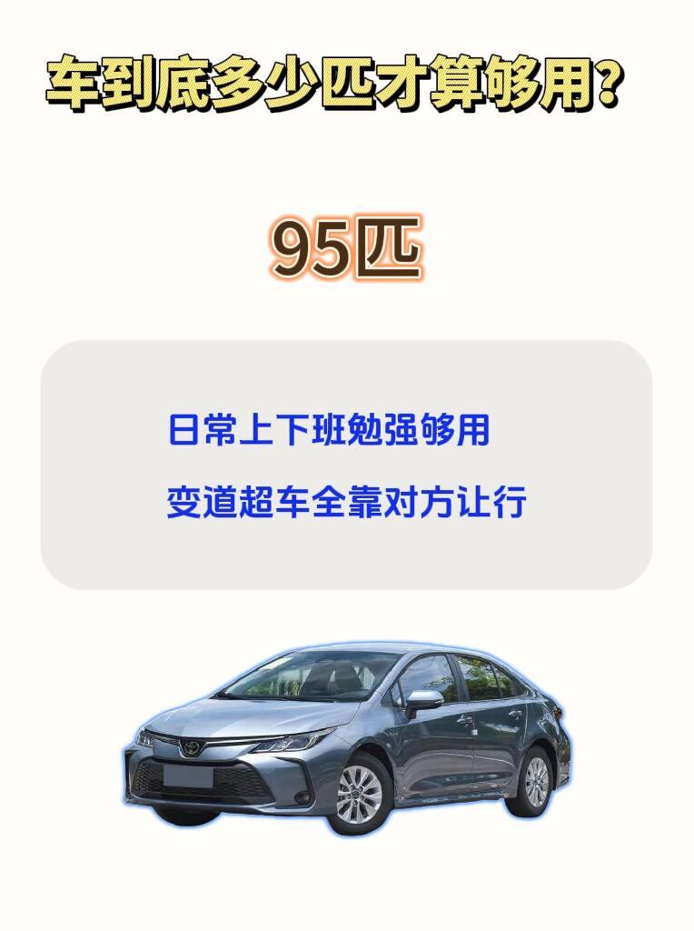 大v聊车 车到底多少匹才算够用？ ​​​