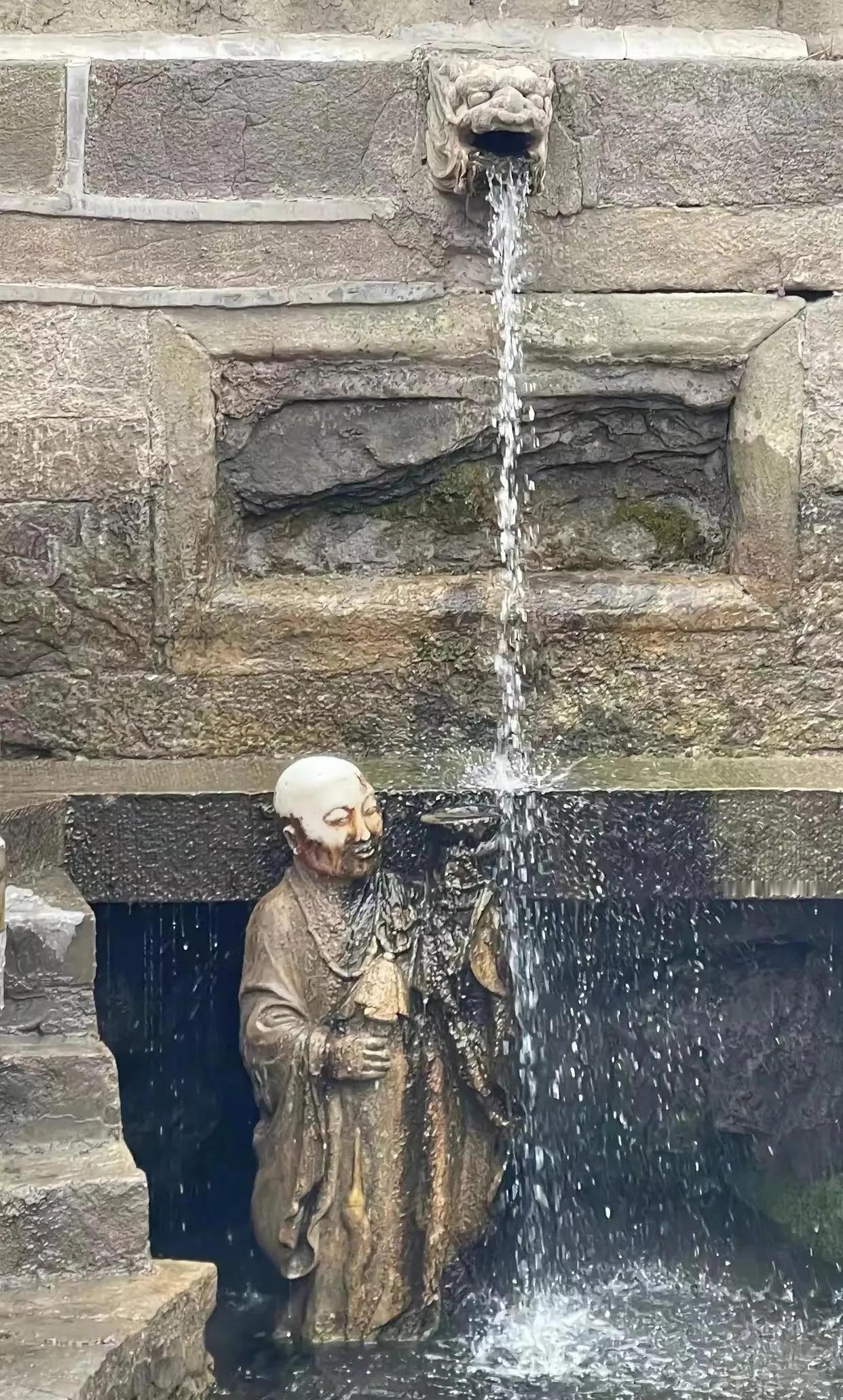 据说原来是有头发的，游客过手瘾盘成这样了！[吐舌]