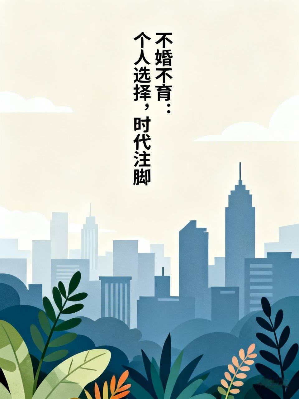 这种说法未免太过片面。不婚不育并非简单的自私、懒散与失德。如今社会发展至今，观念