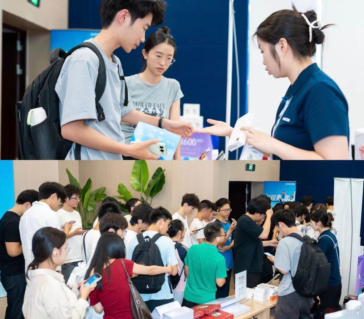 高考毕业生扎堆买幸运星手机高考结束，准大学生们都开始为自己挑选“成年礼”第一台手