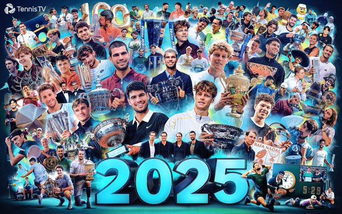2025ATP巡回赛冠军群像。
难忘的2025即将过去，
2026会是怎样？