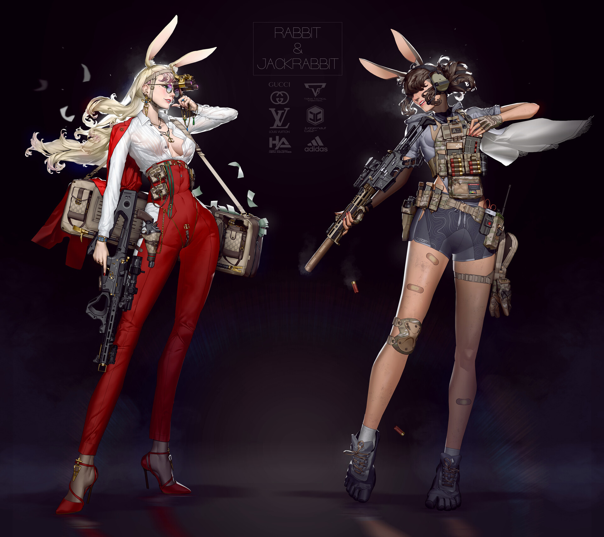 战术兔女郎by Jin kwang Park 