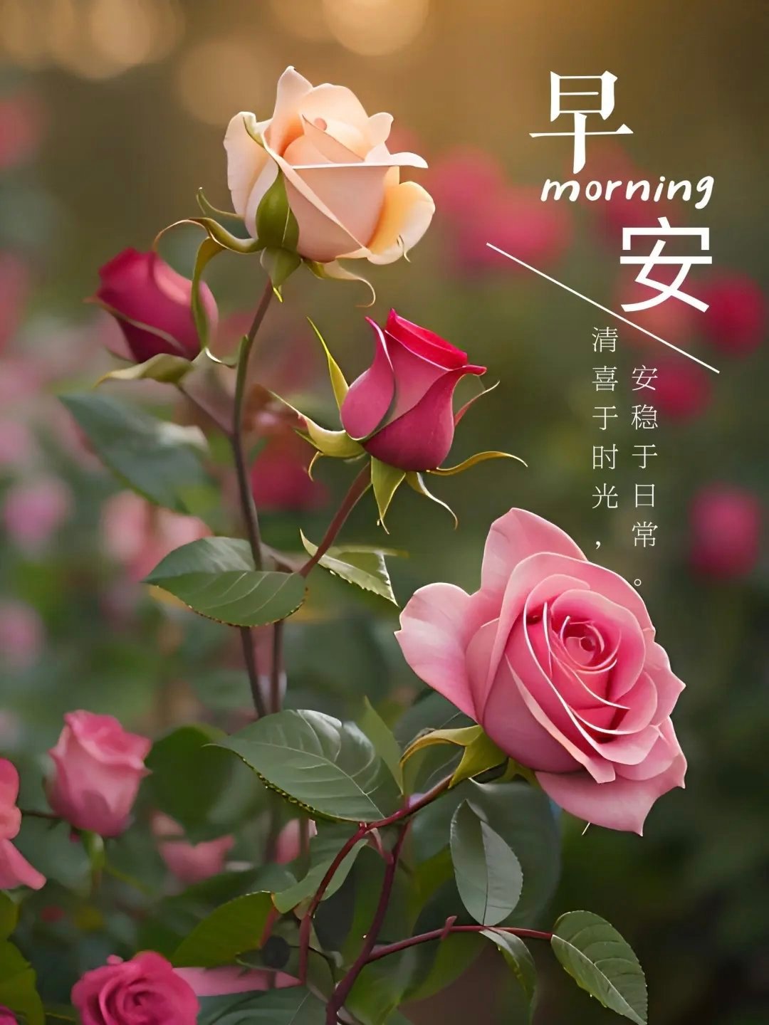 𝐠𝐨𝐨𝐝 𝐦𝐨𝐫𝐧𝐢𝐧𝐠 ᵕ̈美好的清晨，愉快的一天，开始