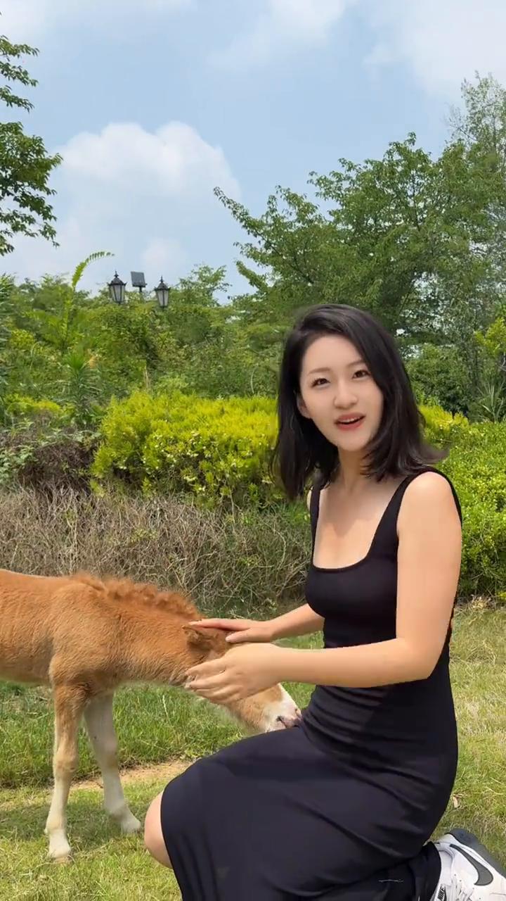 想我了，乖乖，小马，我以后不能咬我。