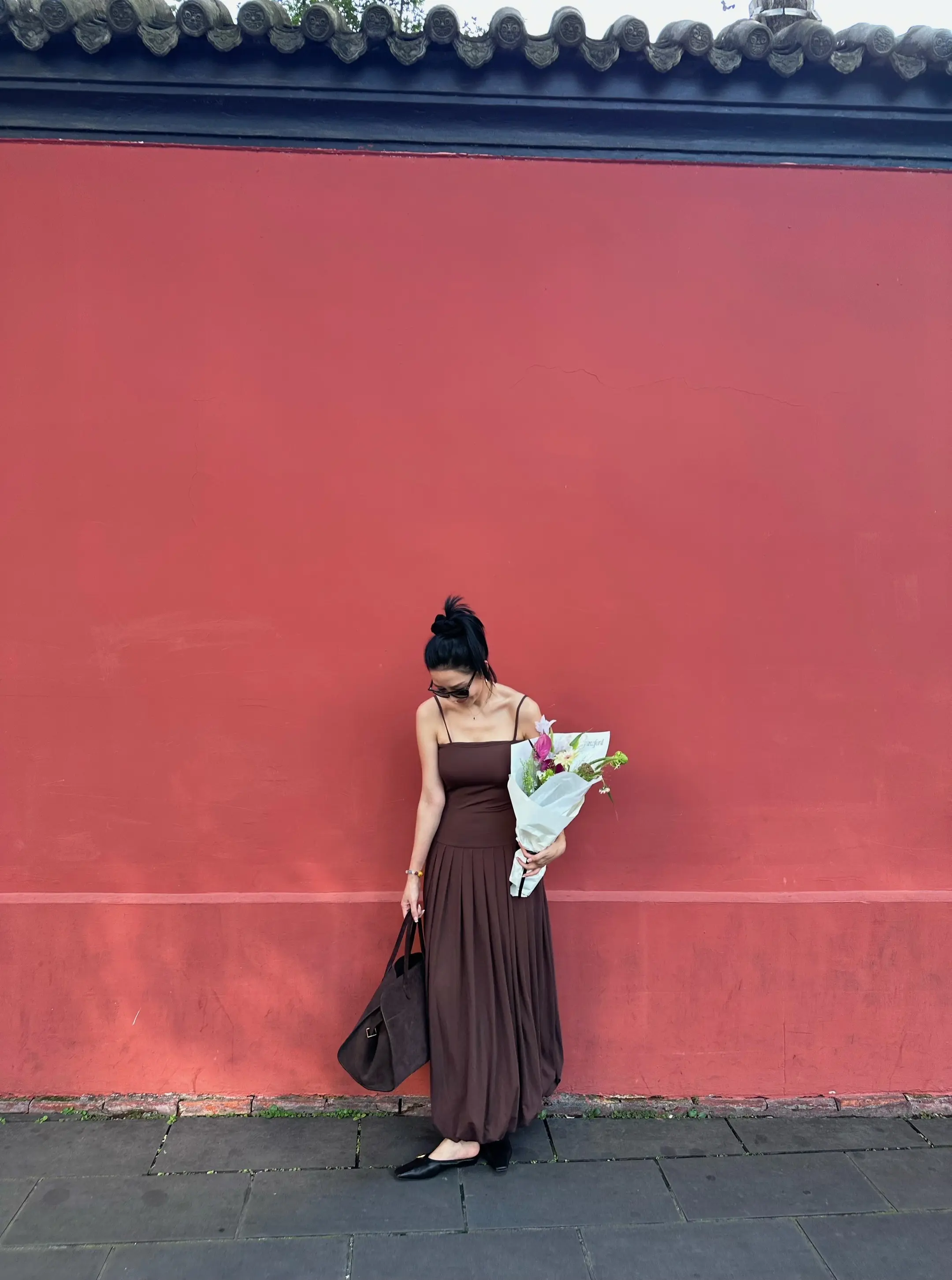 轻复古ootd