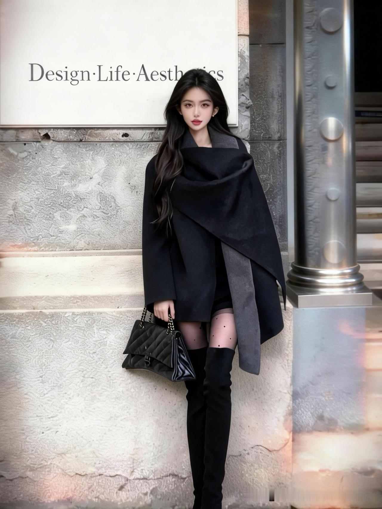 酷酷的穿搭可以使你更加自信靓丽