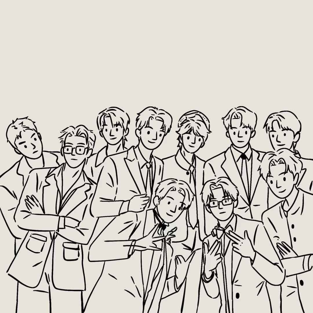 十个勤天微博之夜猜阵容 这不我们那十个哥们儿吗，是全员都去吗