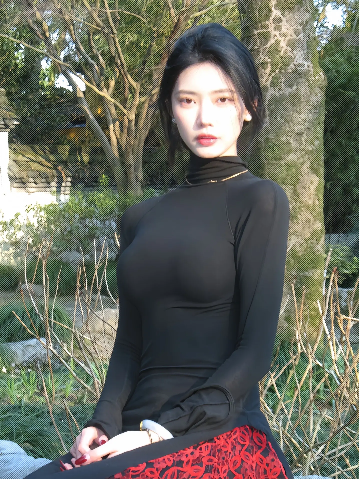 略施粉黛无颜色
