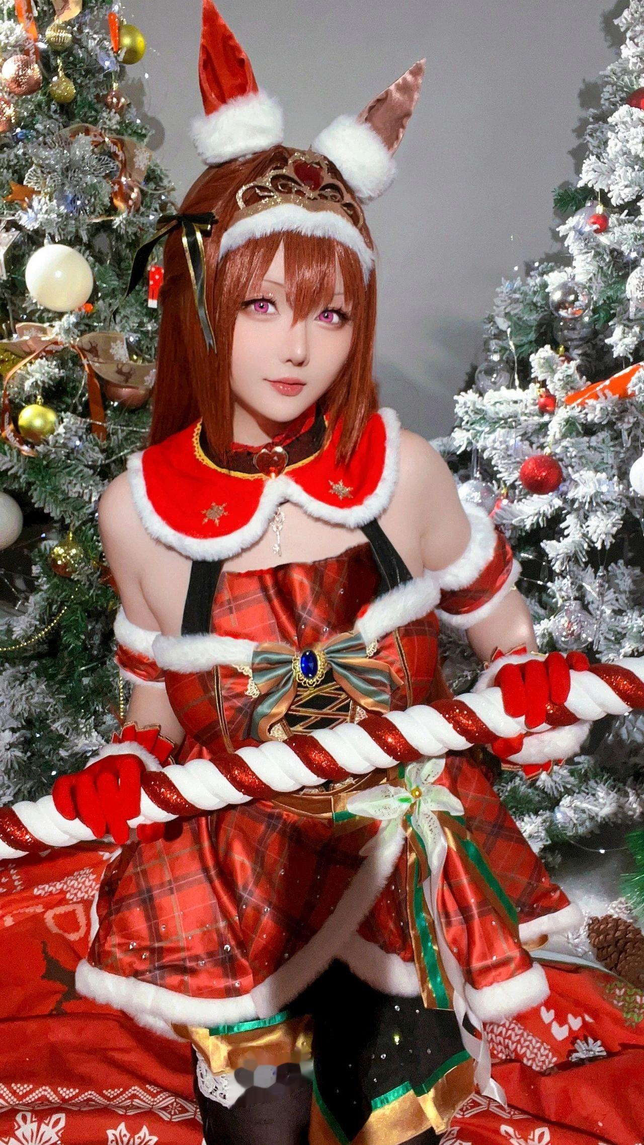 圣诞节快乐！吃苹果，保平安，平安果，年年有！#游戏##二次元#