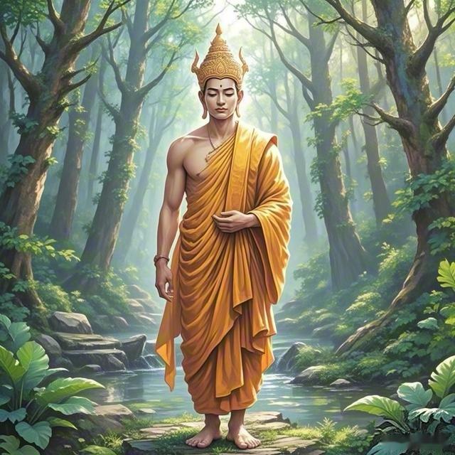 修行佛学文化  王师追至苦行林:太子，你应该知道；大王现在已经到了风中残烛的岁月