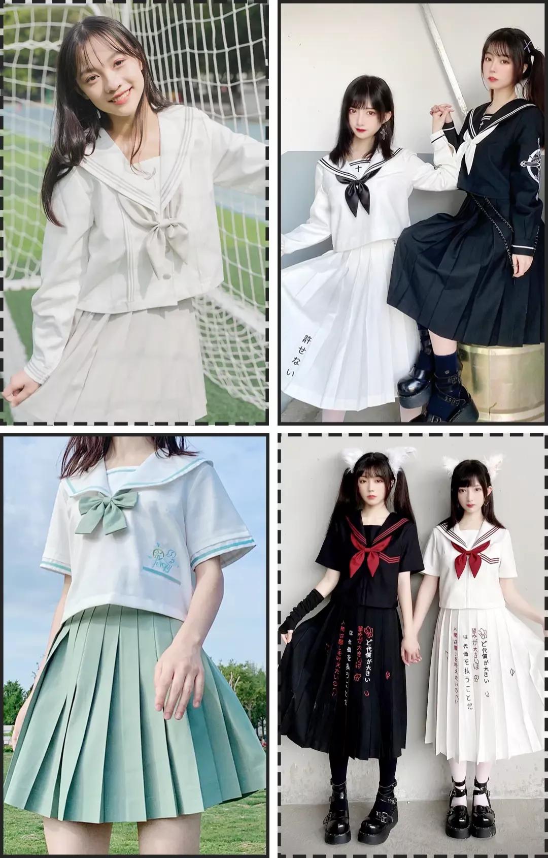 日系可爱风穿搭合集，秒变校园少女！甜美系少女穿搭 清纯少女感穿搭 校园风少女穿搭