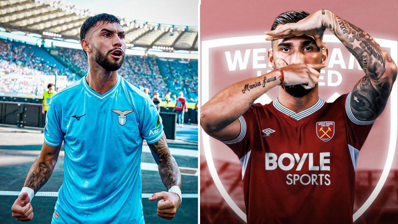 罗马诺确认，西汉姆联将以2900万欧签下拉齐奥前锋瓦伦丁·卡斯特拉诺斯。
本赛季