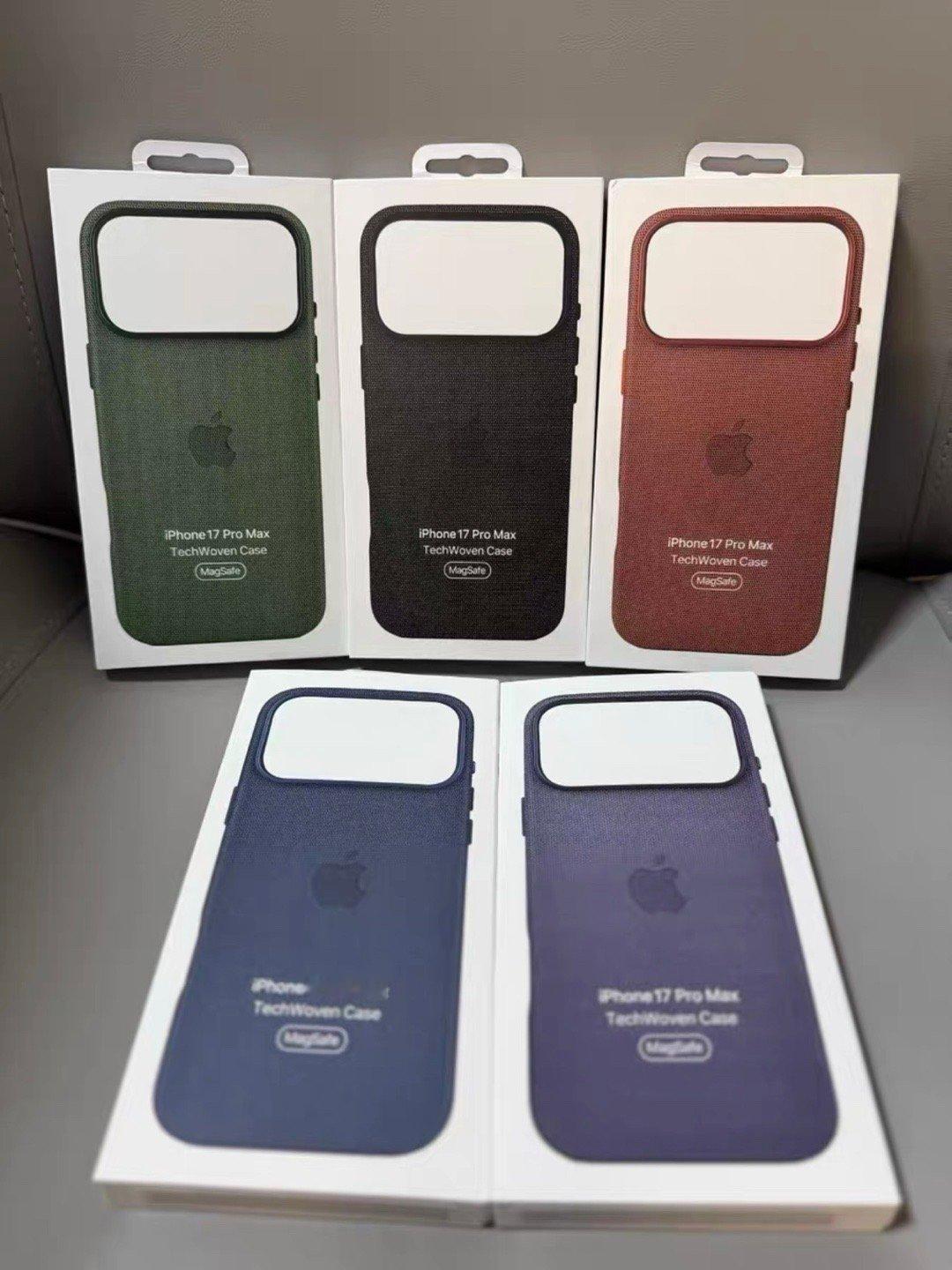 iPhone17手机壳配色这应该华强北吧？官方的不会没有拍照按键？[思考] ​​