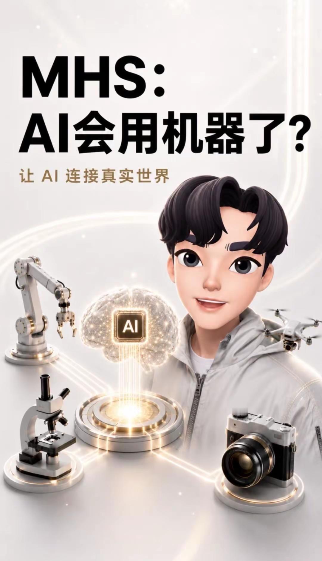 AI学会调用现实机器有多酷🚨。2024年Anthropic发布的MCP协议，统