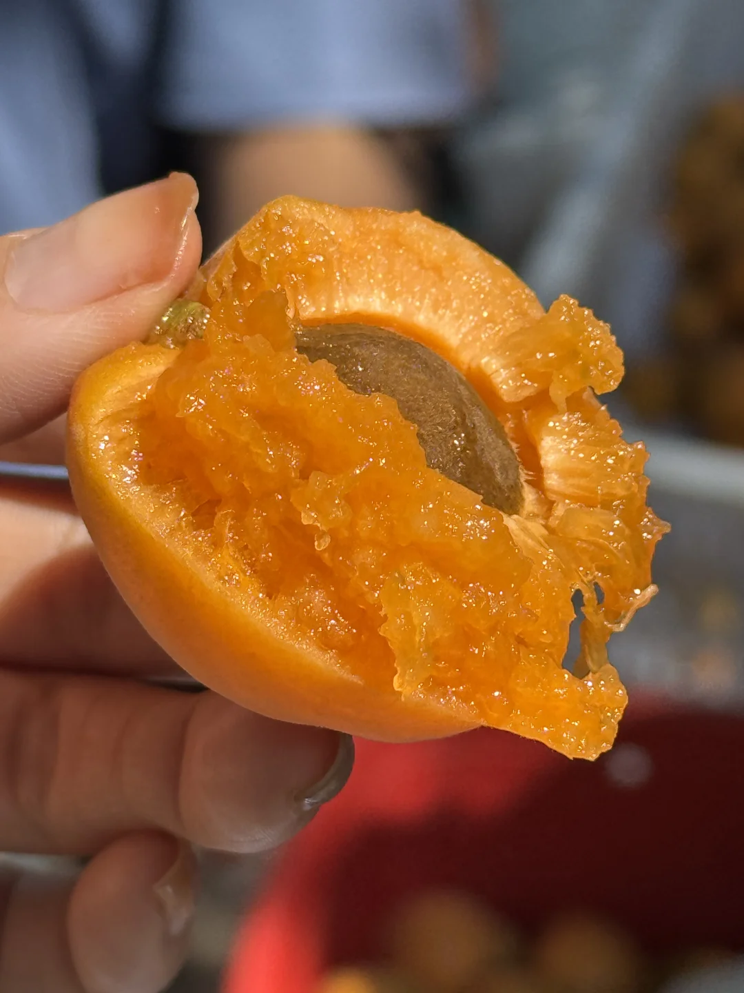 什么杏子酸？那是你买的别家的，我们家纯甜。