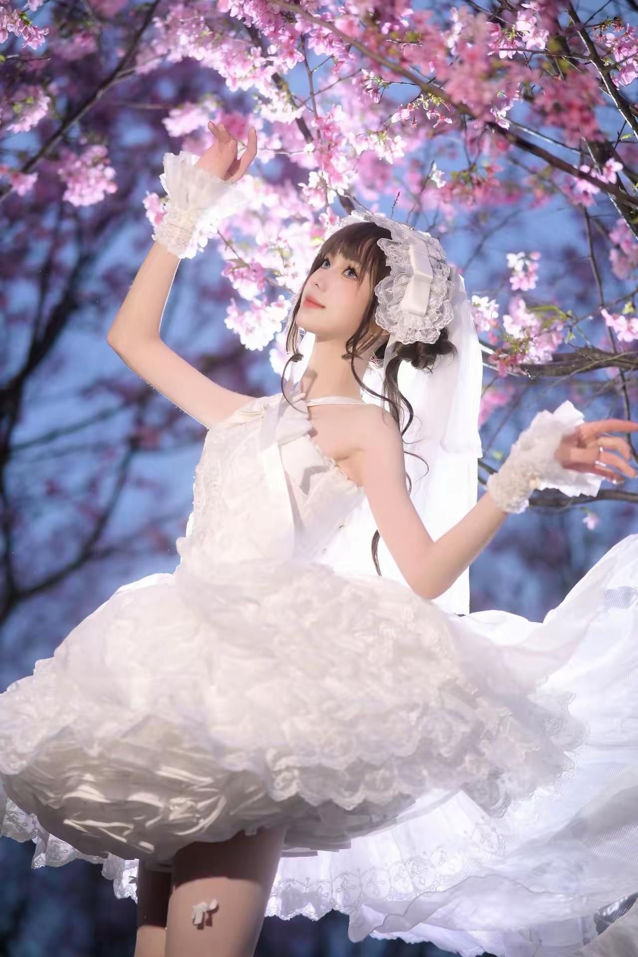 梦幻樱花季，仙女下凡舞