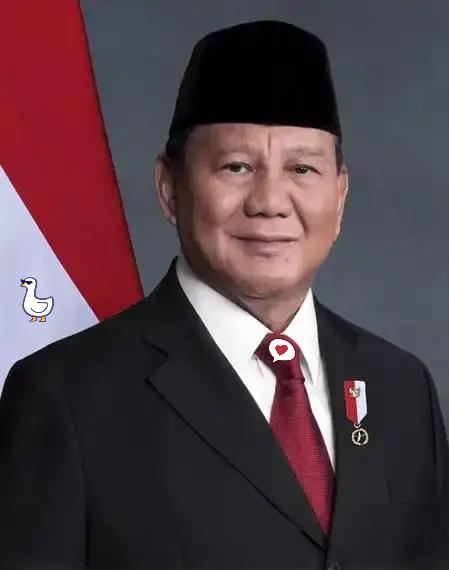 就在刚刚，
印度尼西亚总统正式宣布，
2月6日，印度尼西亚总统普拉博沃正式宣布：