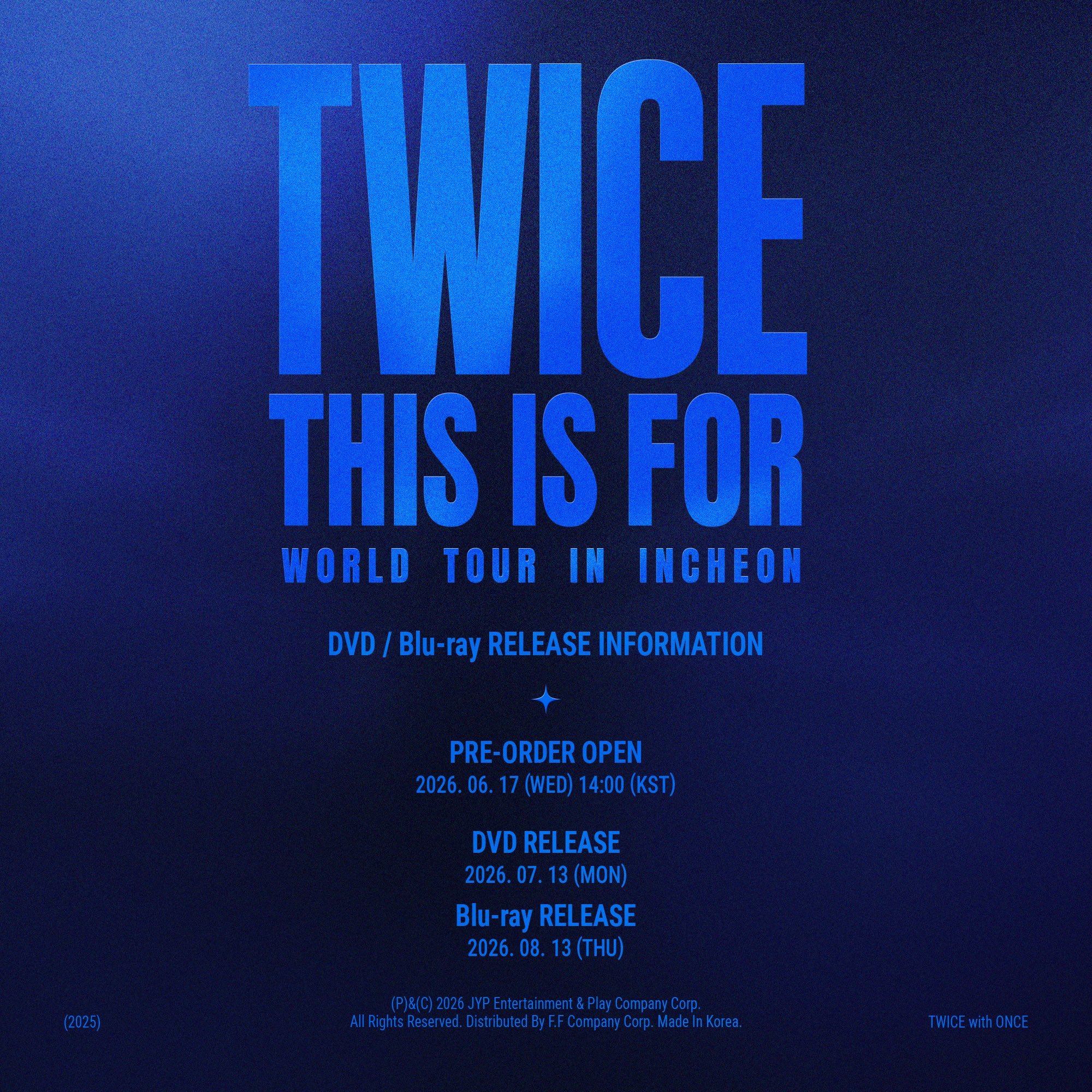 260615 官推.TWICE <THIS IS FOR> WORLD TOUR