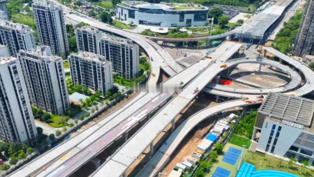 福州前横路快速化改造 鹤林立交 