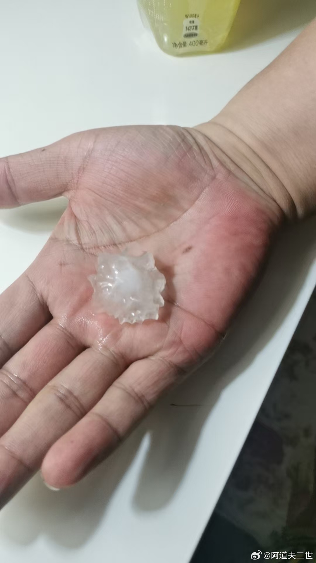 北京下冰雹了 ​​​