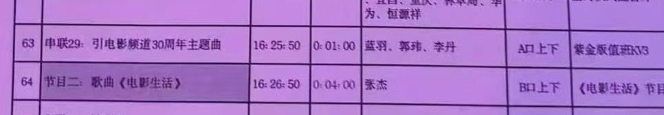 张杰献唱电影频道开播30周年主题曲蹲好了！期待杰哥的献唱 张杰献唱电影频道30周