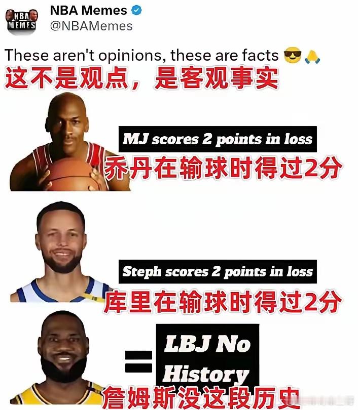 美媒NBA Memes发表评论：2分丹和2分库！2002赛季，奇才对阵猛龙，乔丹