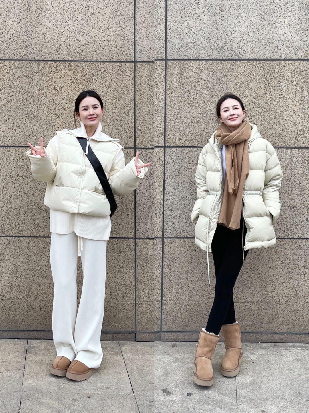 羽绒服当然也要保暖好看