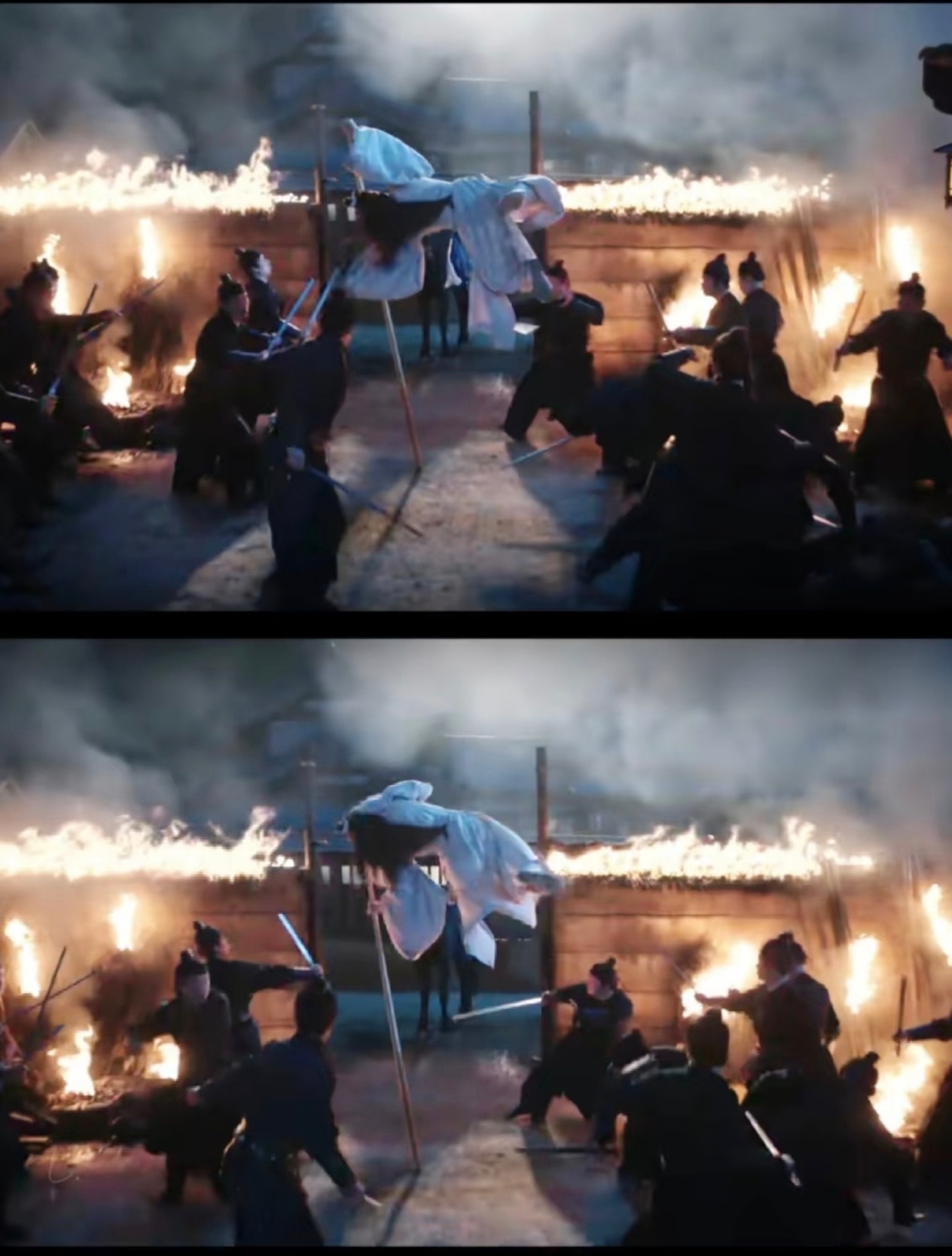 妈耶，介不是撑杆跳吗！我的哥，你是要在娱乐圈备战奥运会吗托马斯全旋，高台跳水，撑