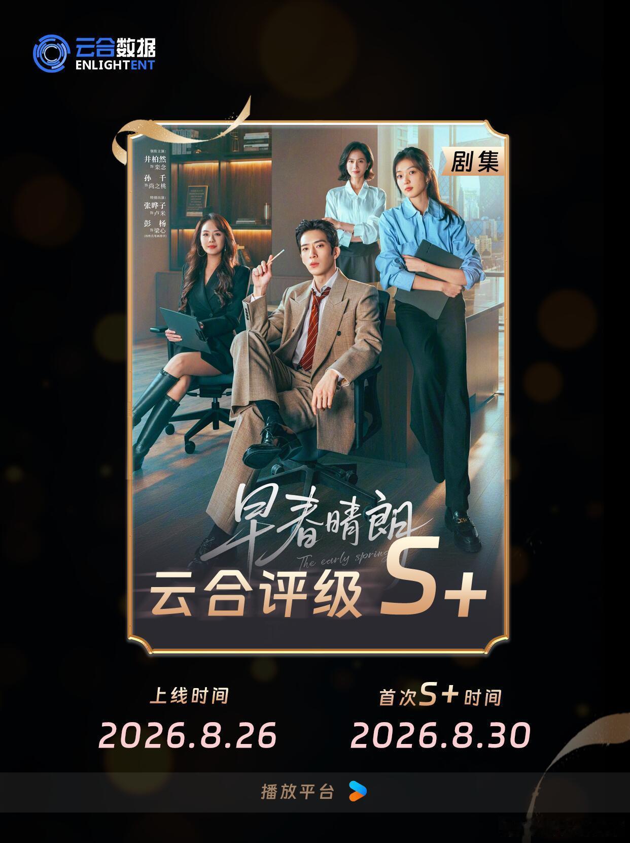 《早春晴朗》云合评级S+达成 ​​​