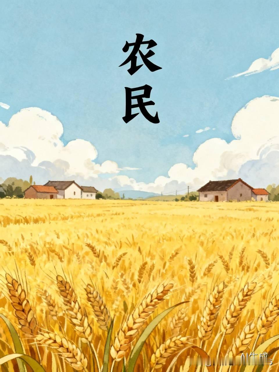 《农民》
面朝黄土背朝天，
汗滴禾下润良田。
不求富贵多荣耀，
只盼丰收合家安。