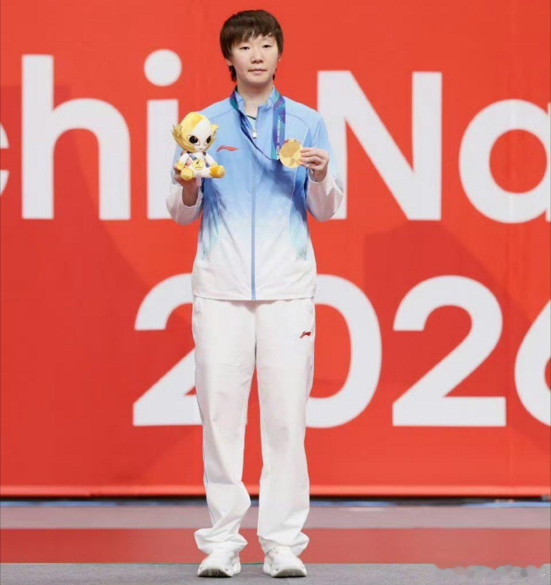王曼昱总共就参加过两次亚运会，就两次获得女单冠军。2018年逆转陈梦，到2026