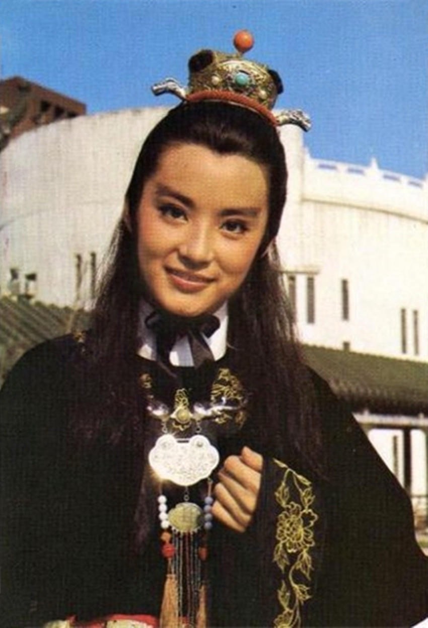 1977年，林青霞在《金玉良缘红楼梦》中扮演的贾宝玉剧照。 