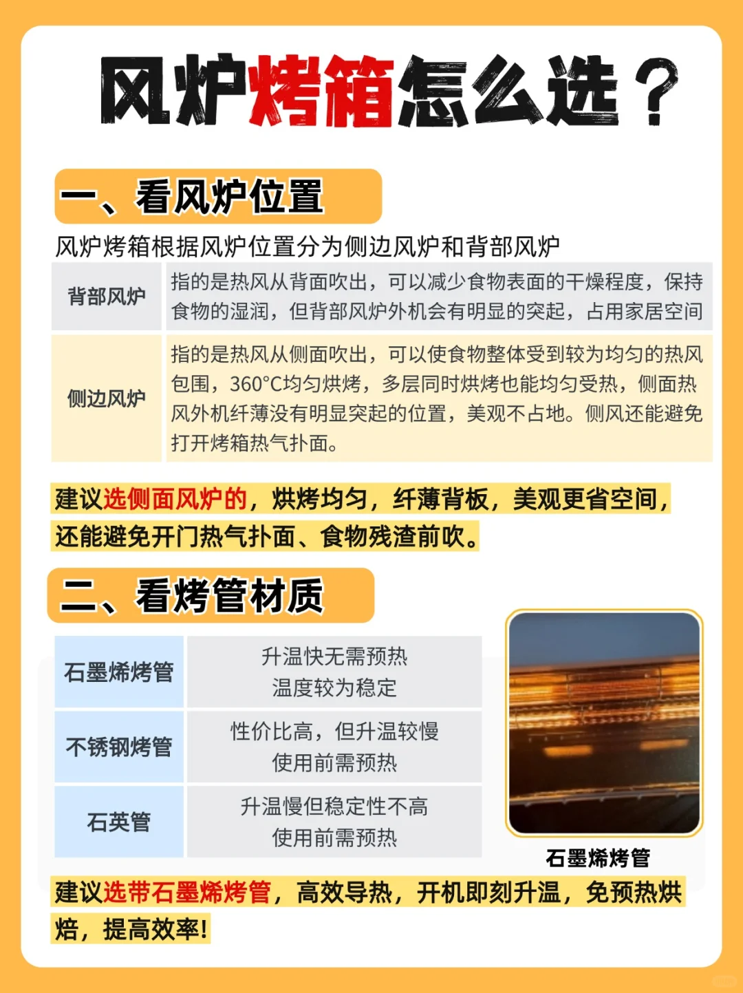 原来风炉烤箱要这样选‼️0失败选购攻略分享