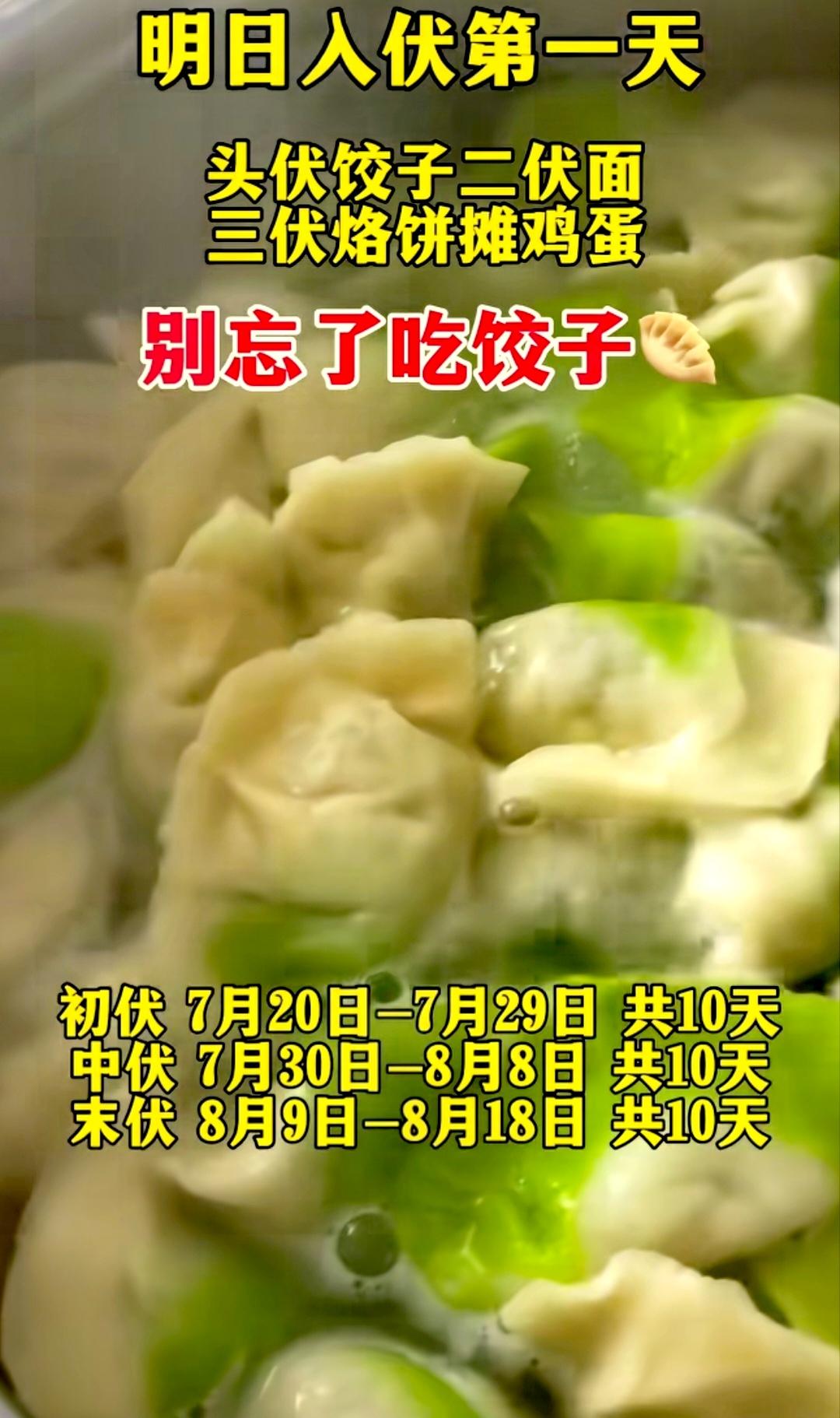 明天就入伏了，山东人的伏天餐桌藏着代代相传的养生门道。

全省都守着“头伏饺子二